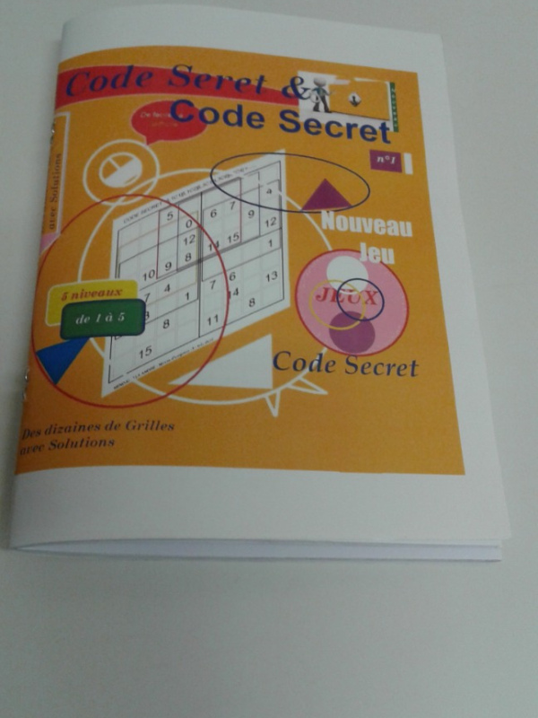Livre Code Secret- niveau 3