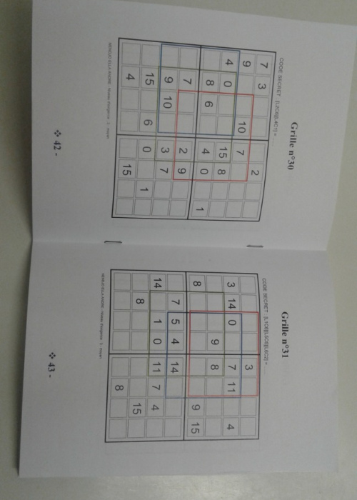 Livre Code Secret-Tous les niveaux