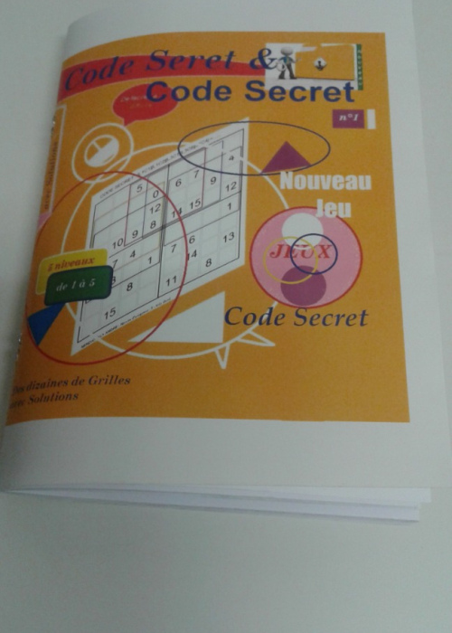 Livre Code Secret-Tous les niveaux